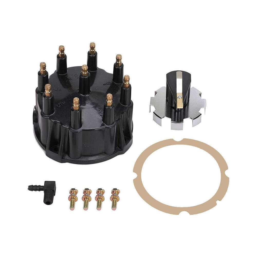 For Mercruiser Thunderbolt V8 5.0 5.7 6.2 7.4 Distributor Cap and Rotor Kit
