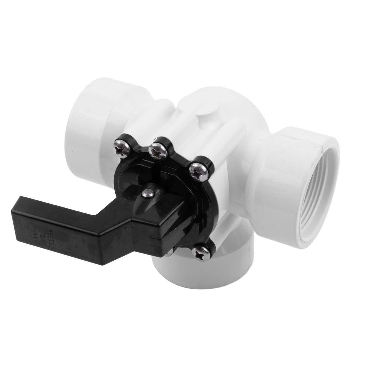 Swimming Pool Hoses Connection Air Beds Air Pumps 3-way Valve 4pcs/set Plastic