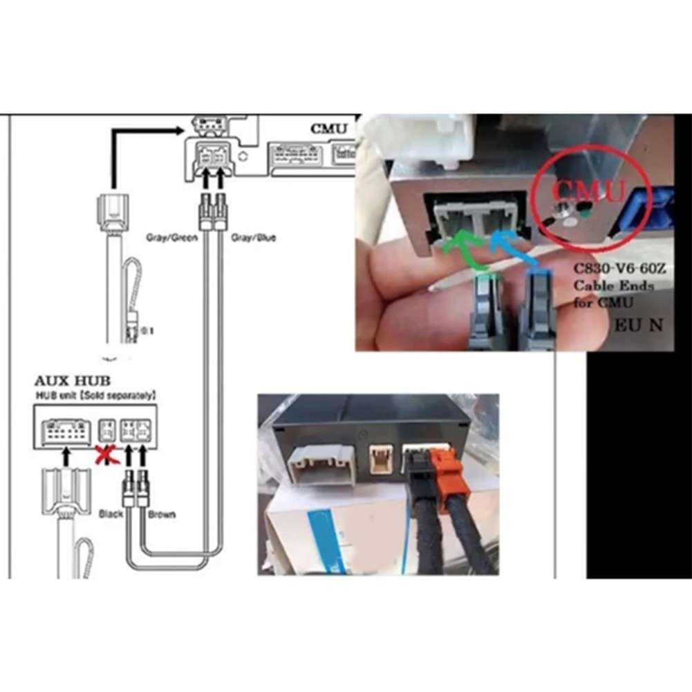 Car For CarPlay And An Auto USB Cable C922 V6 605A For Carplay Cable For Mazda
