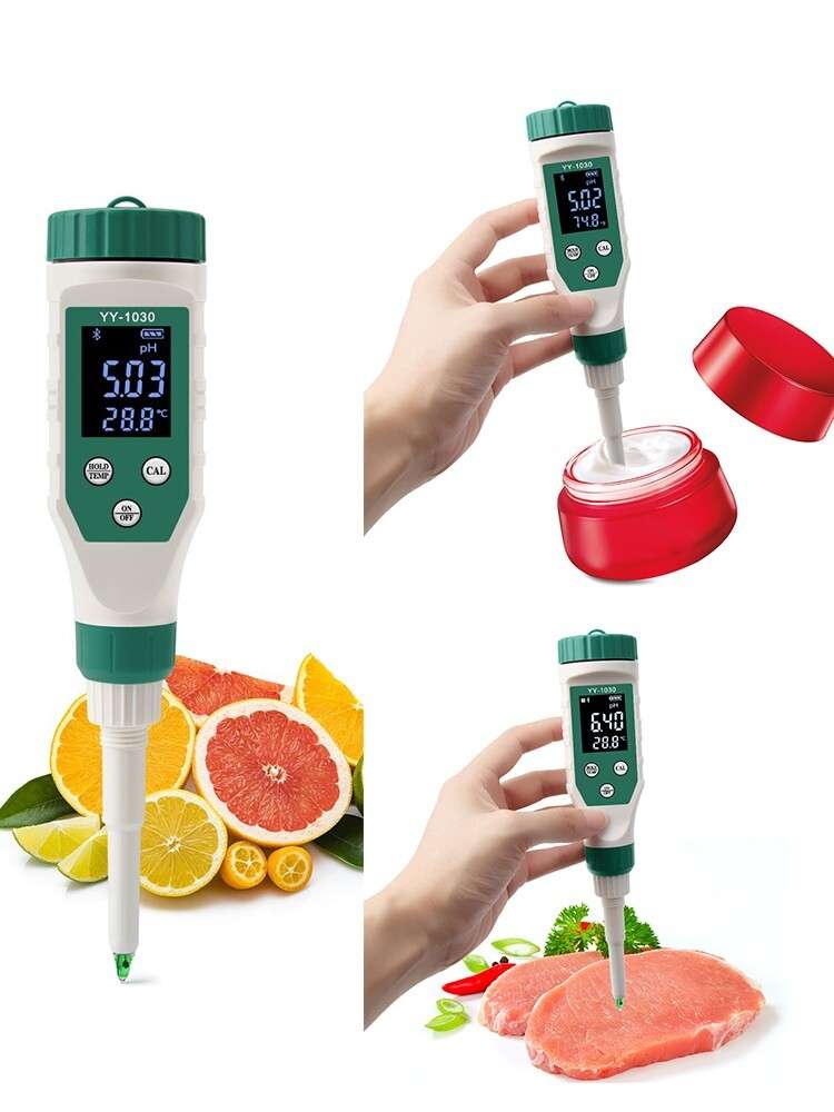 230*42*42mm 1pcs Food Acidity Meter PH Tester Temperature Tester,Waterpr