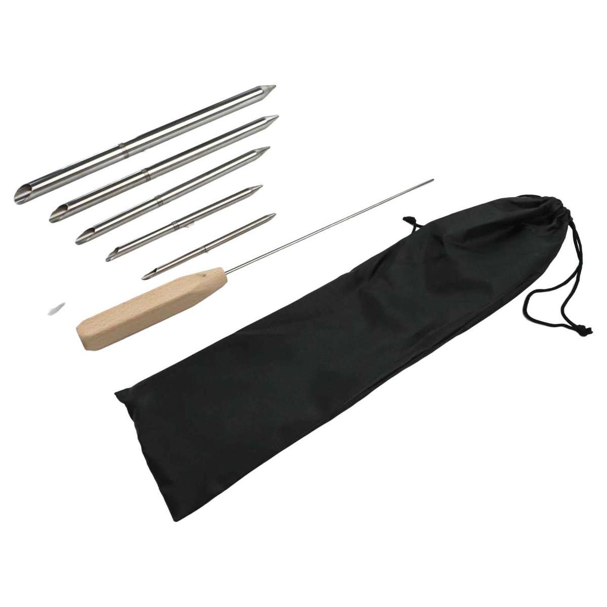 Rope Splicing Tool Kit 6pcs With Needles For Synthetic And Woven Ropes