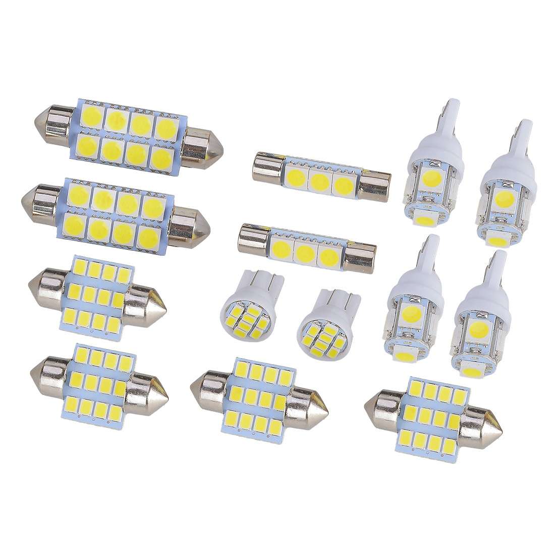 14pcs White Canbus Interior LED Package Kit fit for 1995-98 GMC Sierra Silverado