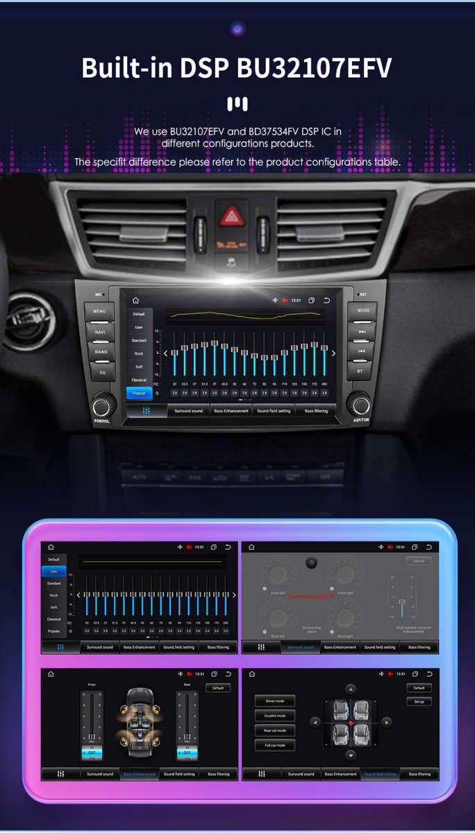 6+64GB Android 8CORE For Mercedes-Benz E Class W211 CLS-W219 GPS Stereo CarPlay