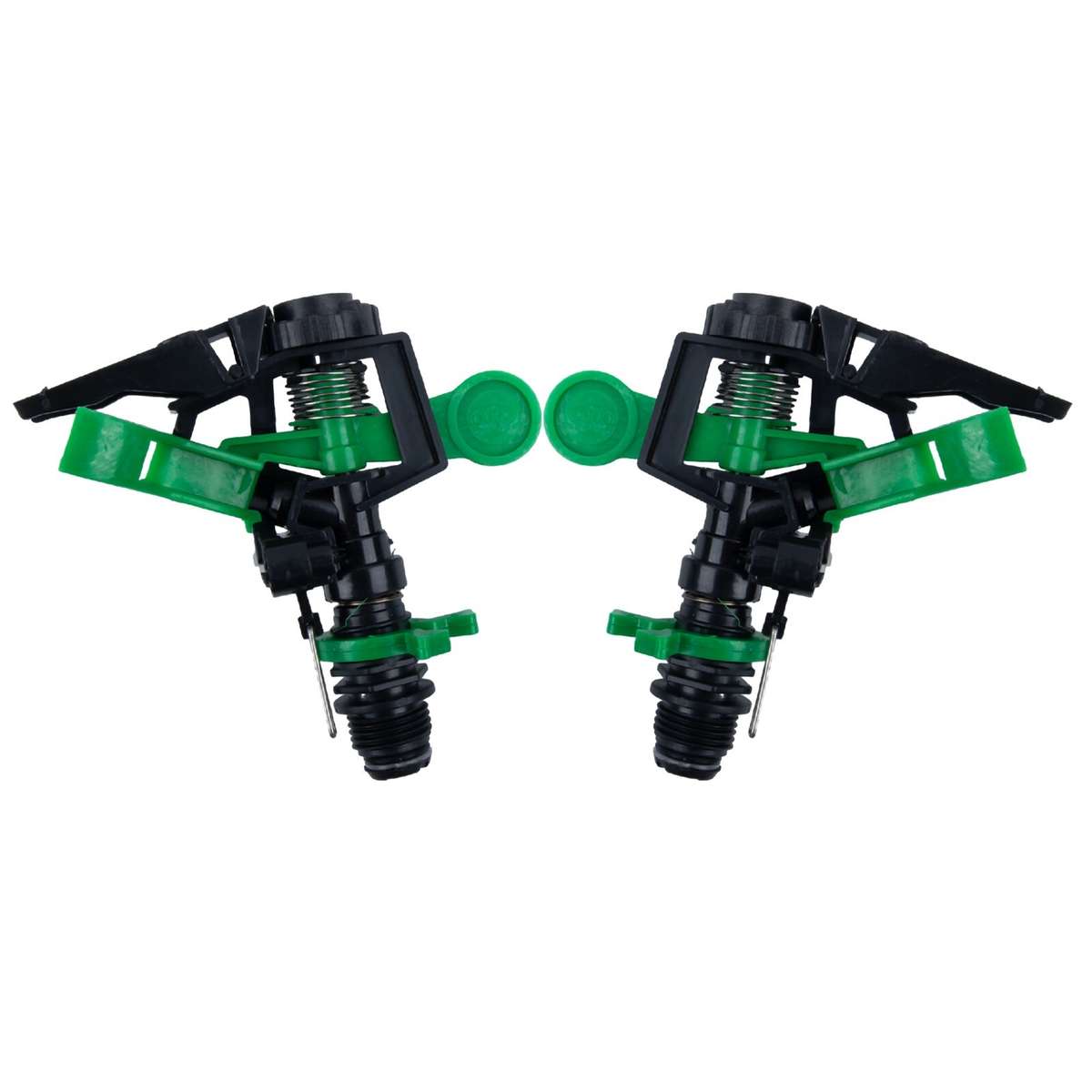 5pcs Impulse Sprinkler Pulsating Telescopic Watering Grass Lawn-Yard&Gard