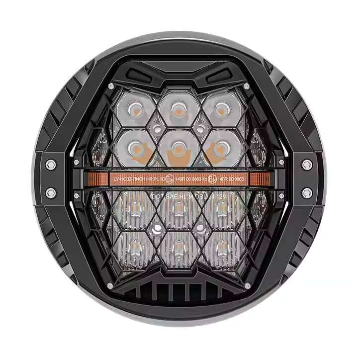 7 inch LED Projector Headlight w/Two Version DRL For Harley Davidson motorcycle