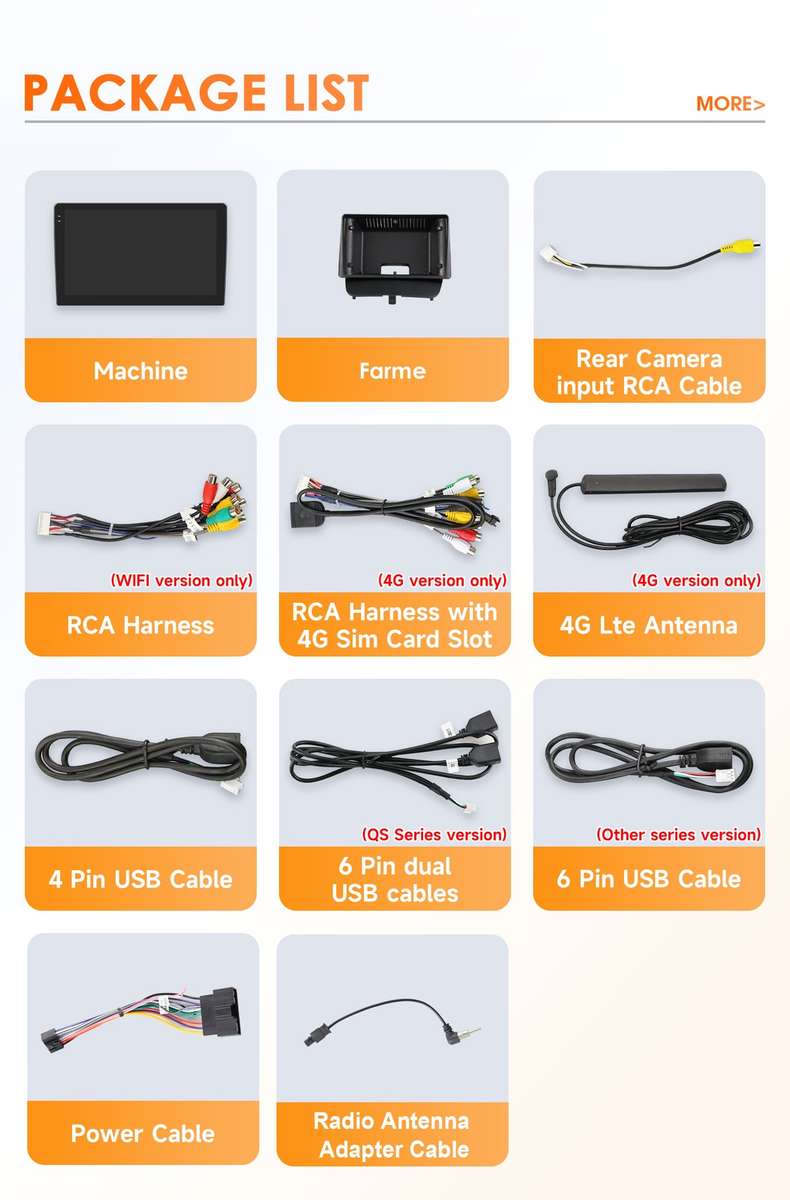 8Core For Ford Transit Tourneo 2013-2021 Carplay DSP Android 14 Stereo Radio GPS