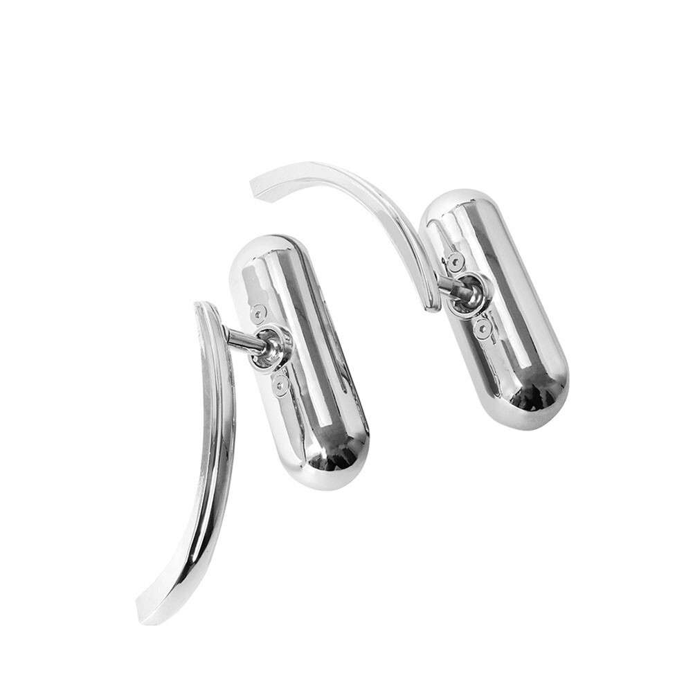 Motorcycle Mini Oval Mirrors For Harley Davidson Street Glide Special FLHX