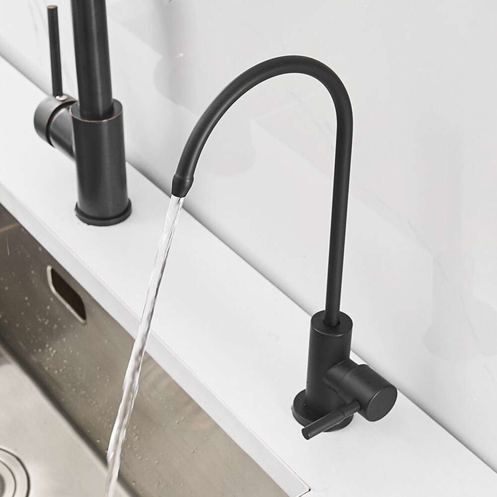 Kitchen Faucet-Direct Drinking Tap,1/4 Inch Stainless-Steel Water Purifier Taps