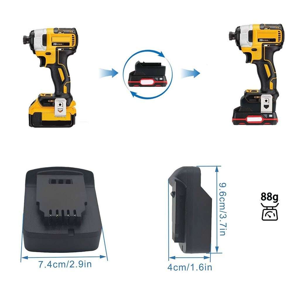 Adapter For For Dw 18V 20V Tools Perfect Fit With For Parkside Battery