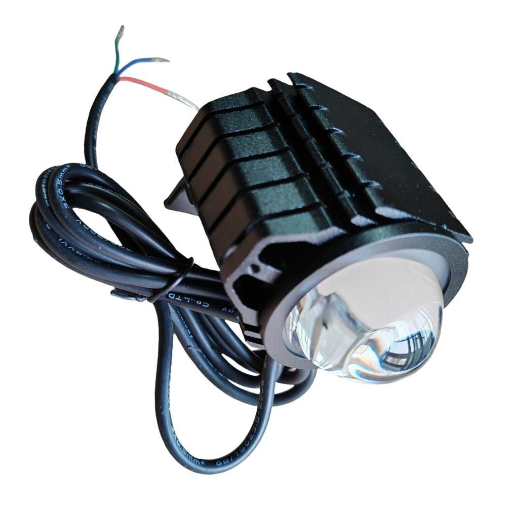 Adjustable Modes Ebike Headlight Aluminum Alloy Construction Bright Illumination