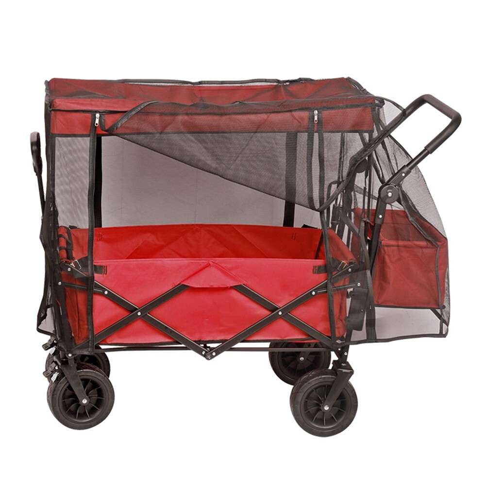 Easy To Install Bug Mesh Netting Perfect For Beach Folding Stroller Wagon Cart