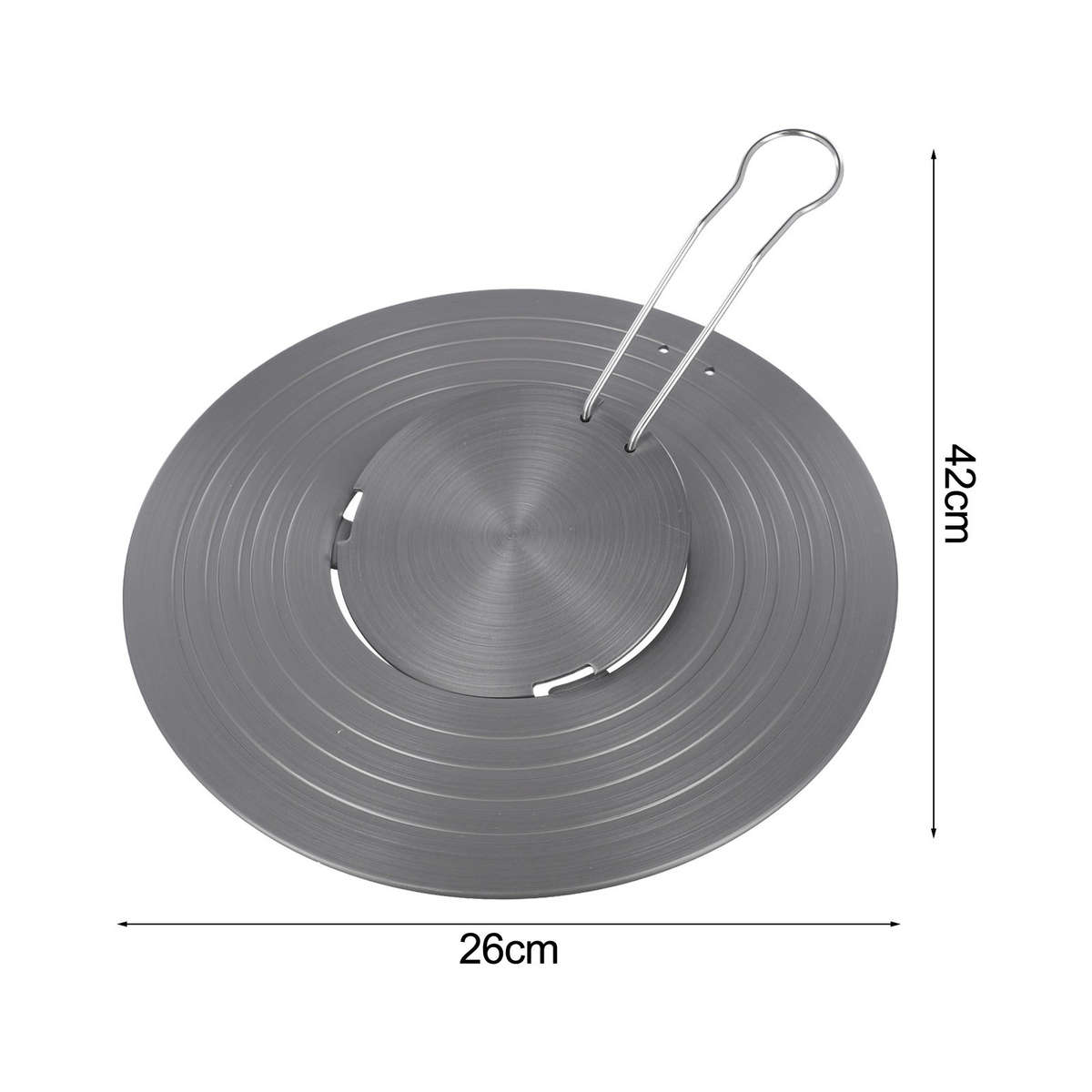 Convenient Storage Cooking Heat Diffuser For Stove Prevents Soup Overflow