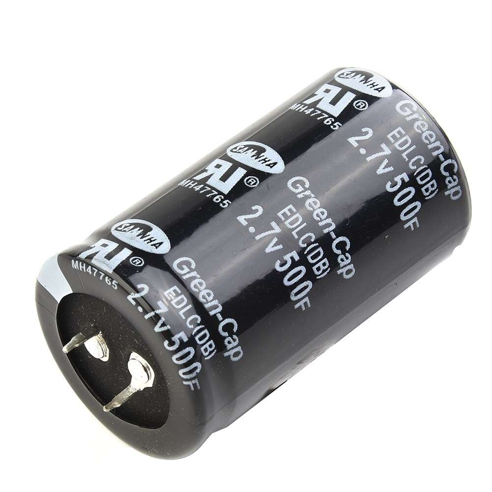 6pcs Black 2.7V Farad Capacitor 500F 35*60MM Super 2.7V-500F-Capacitor