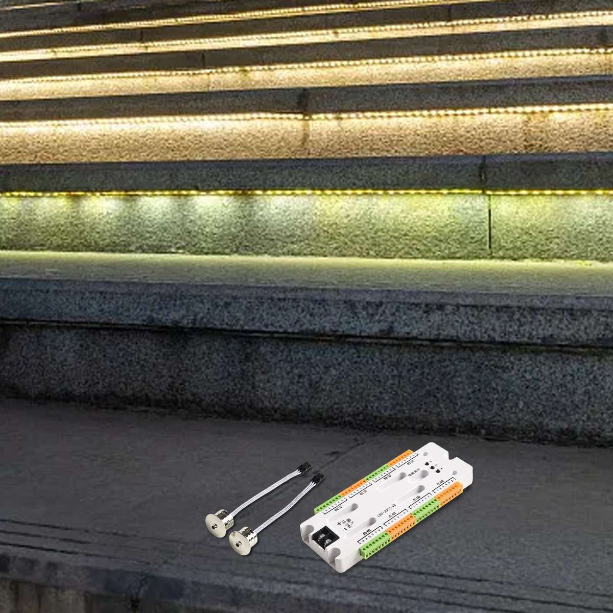 Sensor Stair LED Controller Motion PIR 32 Channel Automatic Illumination