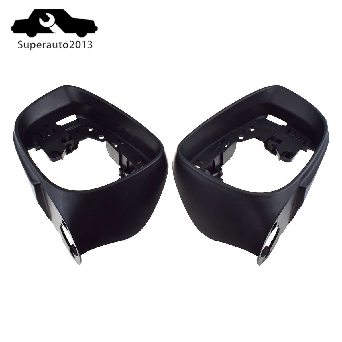 Left Right Side Rearview Mirror Cover Frame For Mazda CX-3 2016-19 CX-5 2015-16