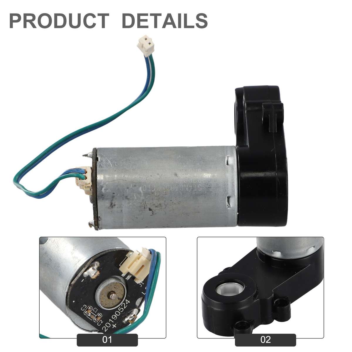 Main Roller Brush Motor For V980 MAX V980 Plus Robotic Vacuum Cleaner