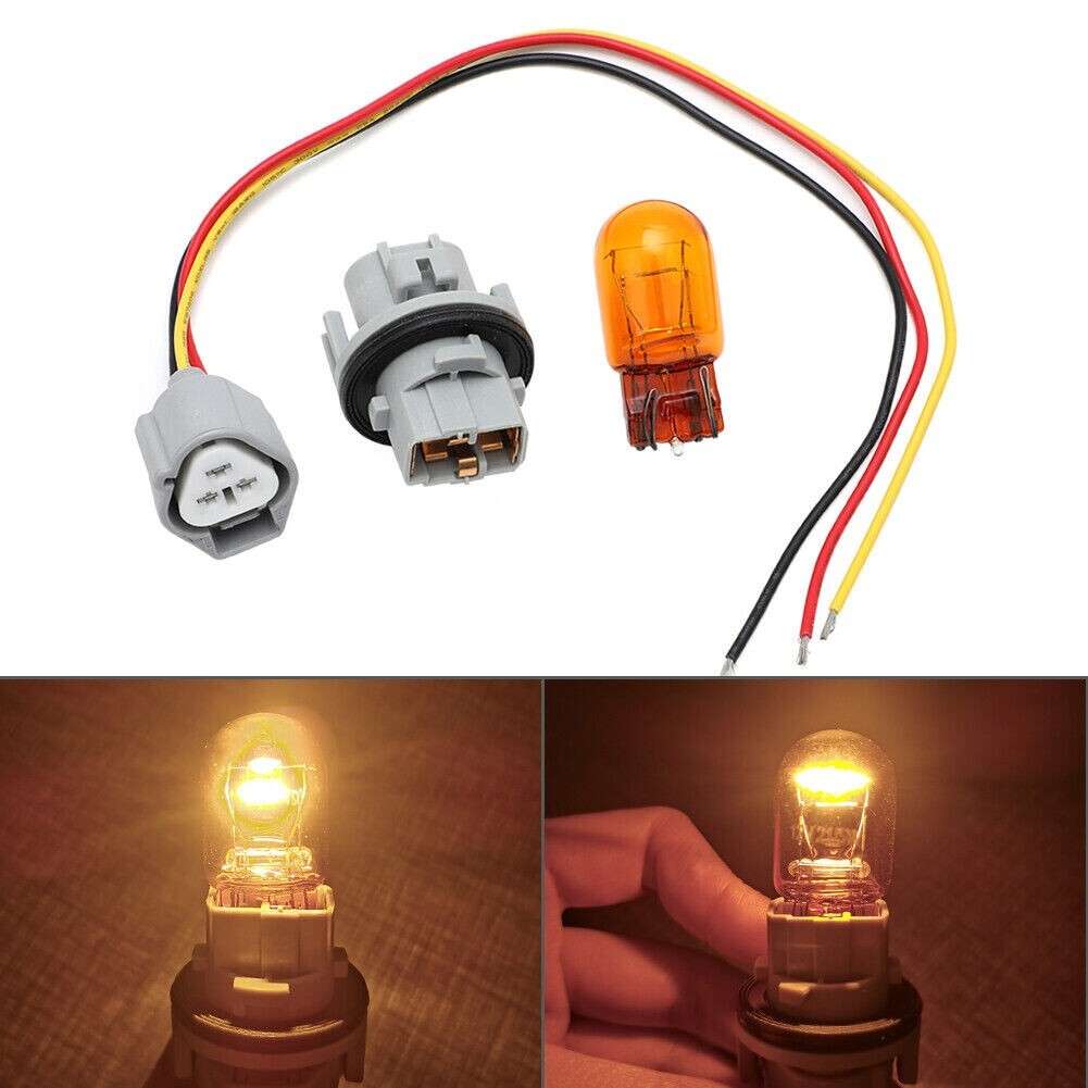 For Nissan Headlight Turn Signal Bulb Socket Wire Harness Set,262439B91A