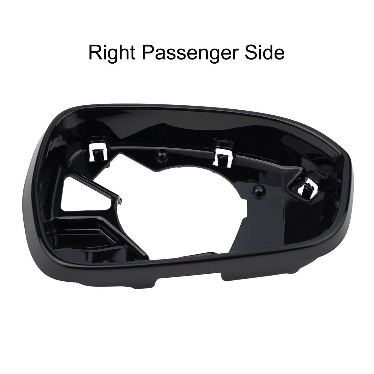 Custom Fit Black Mirror Frame For Ford Fusion 2014 2020 Right Side Upgrade