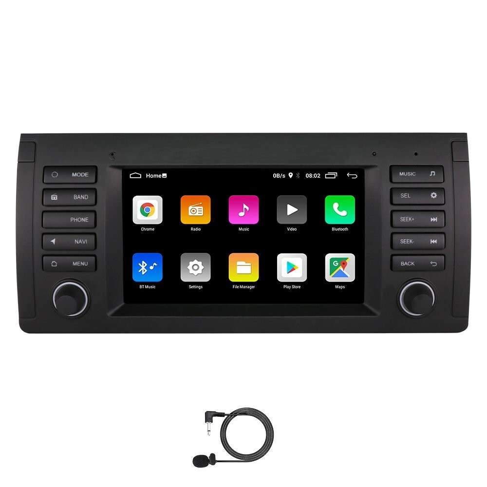 For BMW E53 X5 E39 Car Stereo Player 7" Android 12 Radio GPS Navigation CarPlay