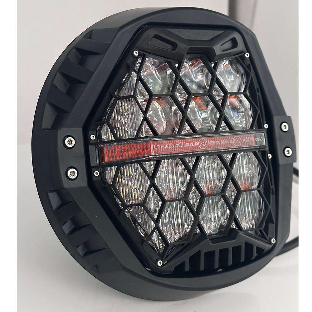 7 inch LED Projector Headlight w/Two Version DRL For Harley Davidson motorcycle