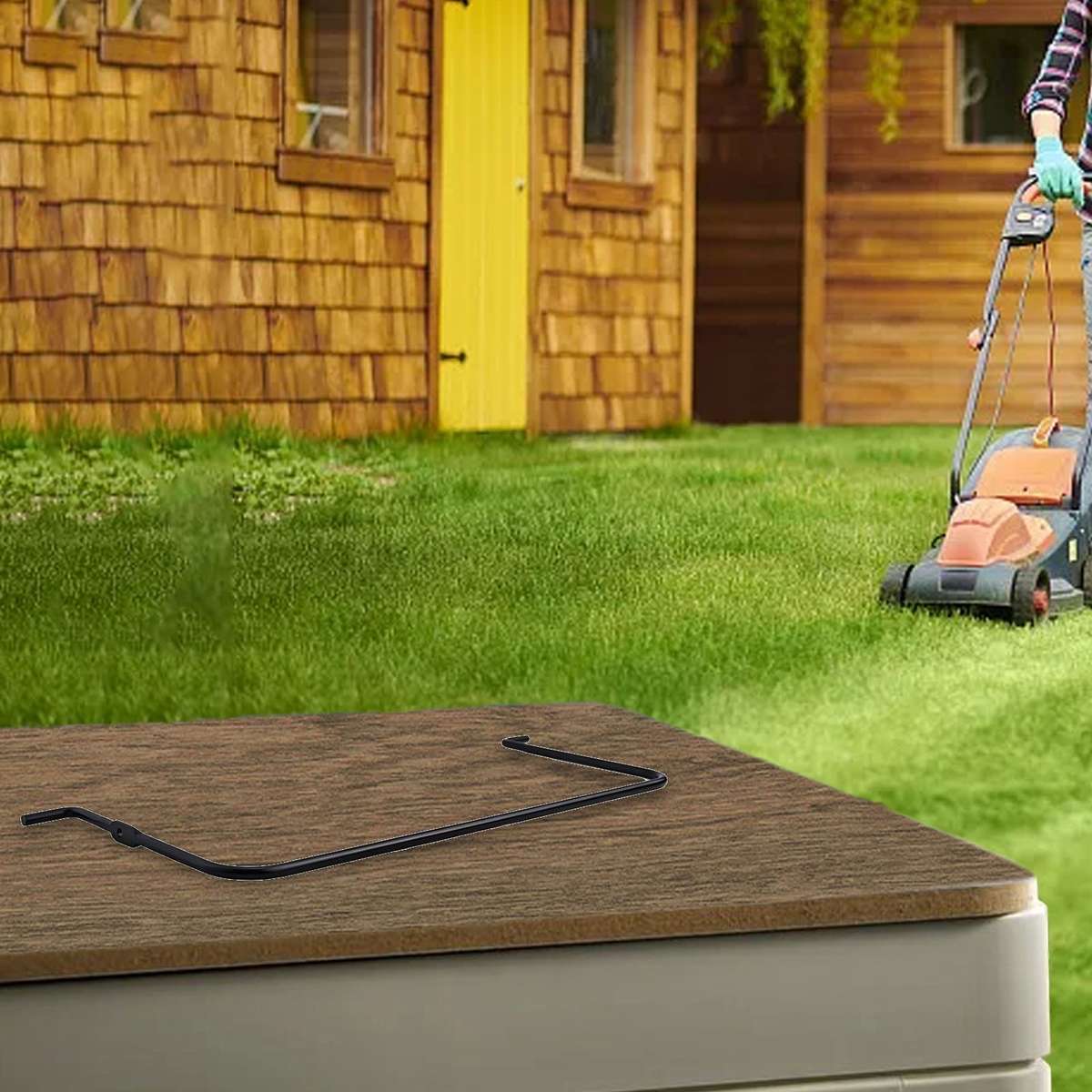 Lawn Mower Bail Control Bar Fits Multiple Models With Part-Numbers Listed