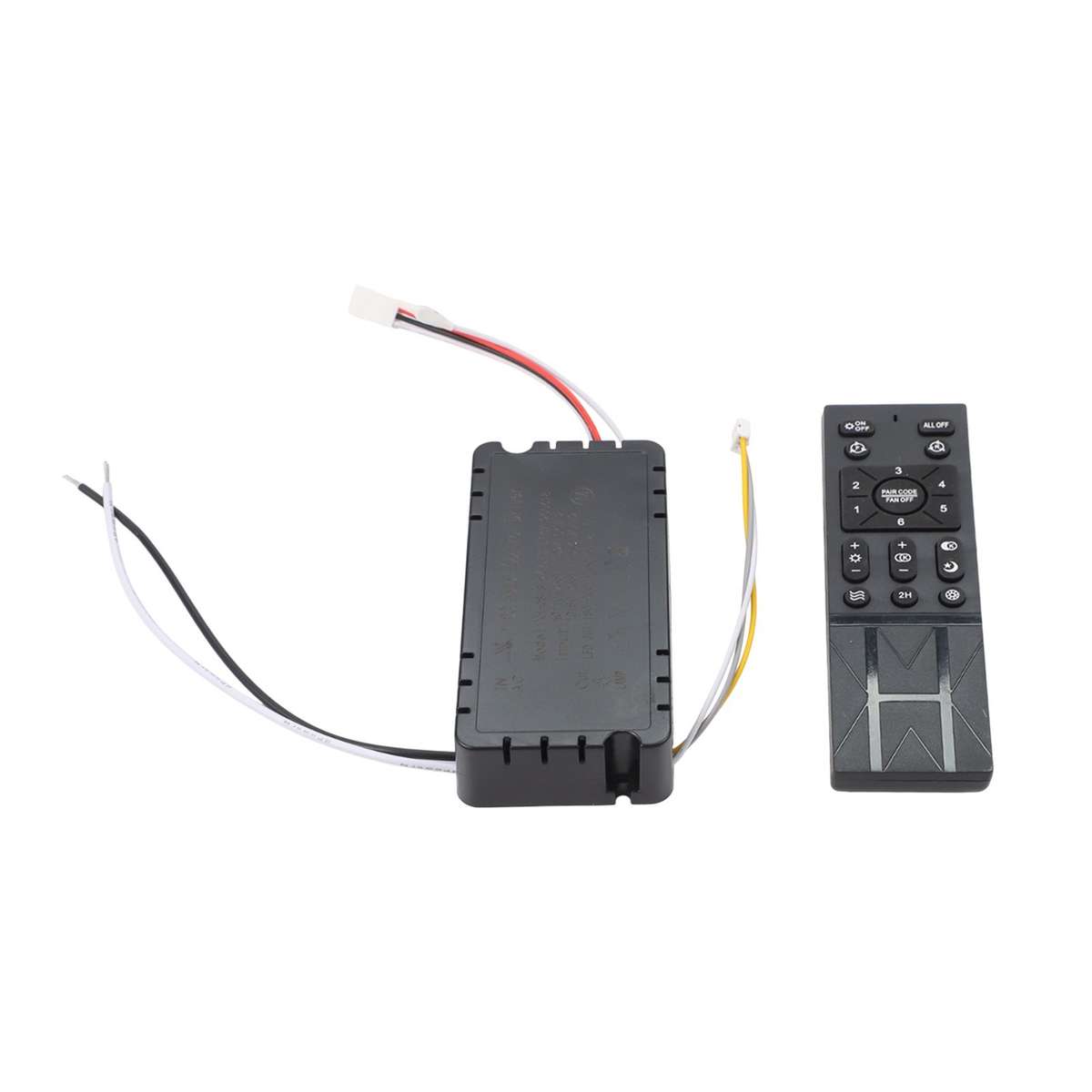 Ceiling Fan Light Remote Control With Flexible Speed Options And Battery Alerts