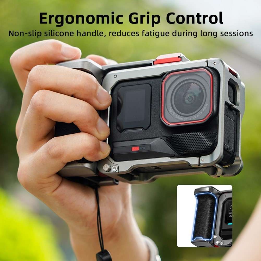 For Insta360 AcePro/2 Street Photography Handle: Portable Non-Slip Grip