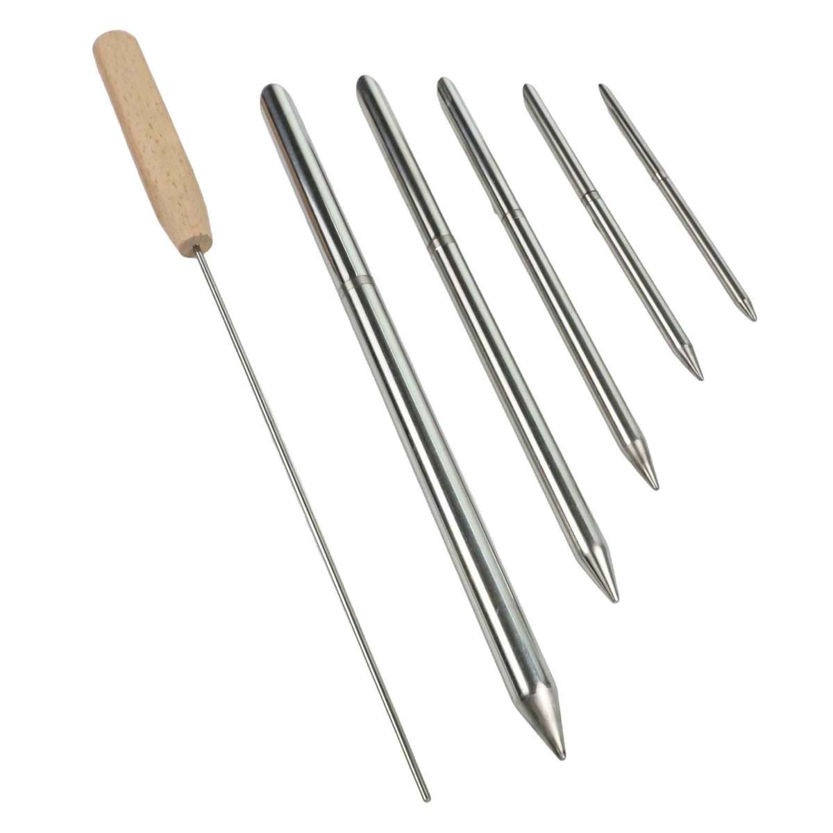 Rope Splicing Tool Kit 6pcs With Needles For Synthetic And Woven Ropes