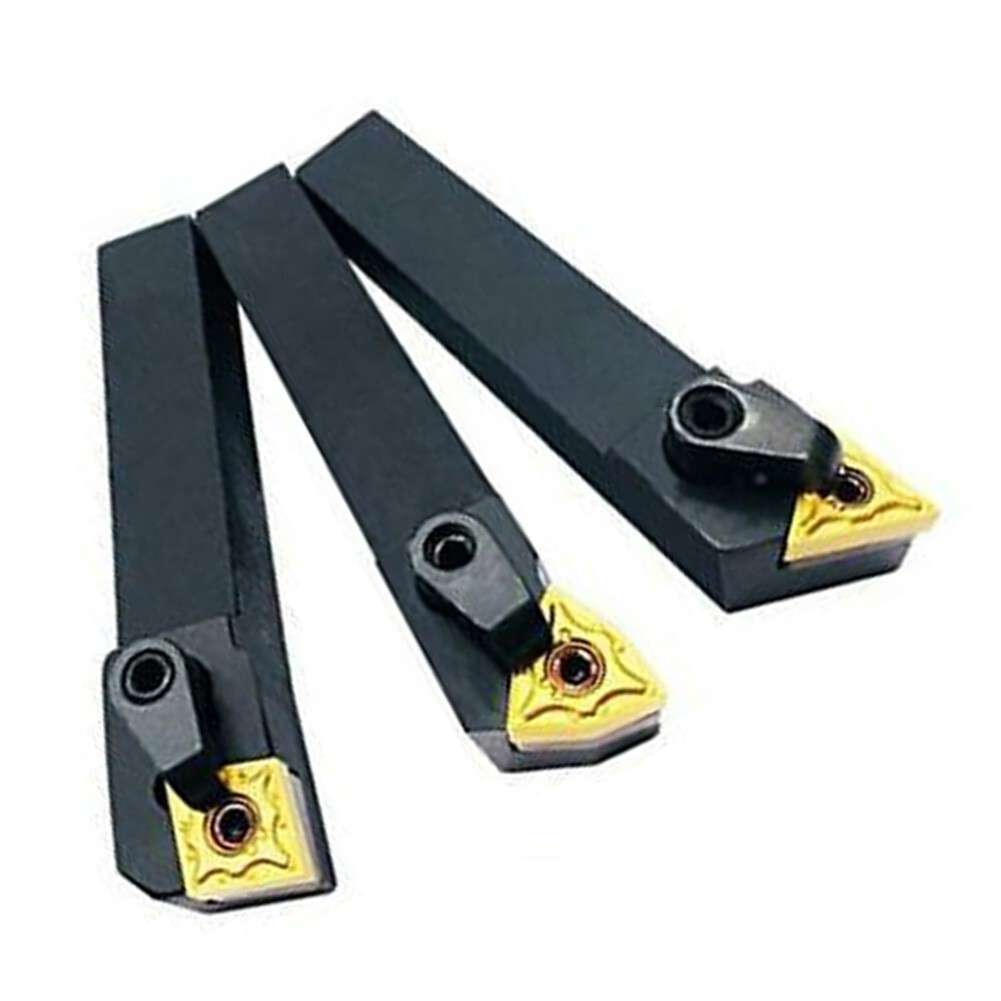 5/8" CNC Lathe Excircle Indexable Carbide Turning Tool Holder Bit Set Fittings