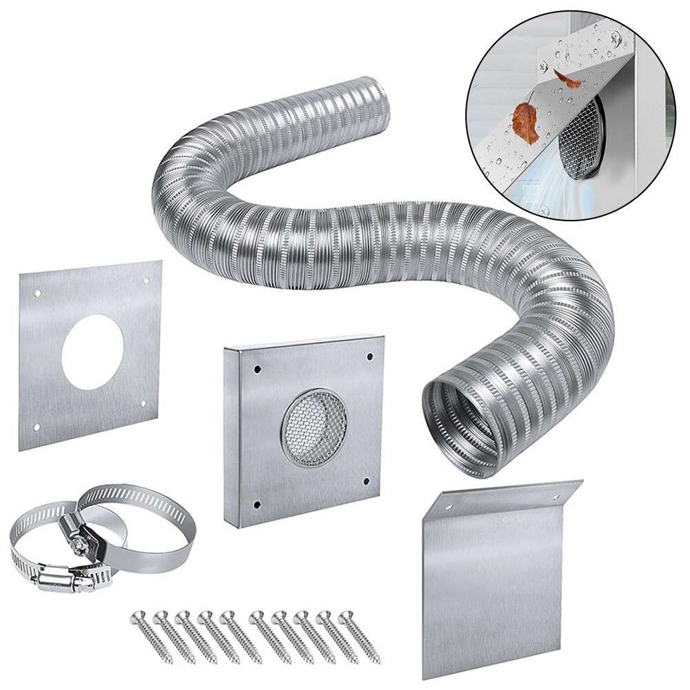 Sleek Design 2 Inch Diameter Pellet Stove Fresh Air Intake Hose Assembly