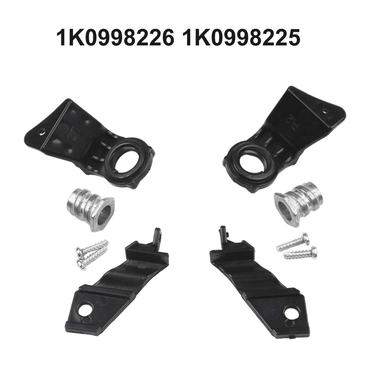 HEADLAMP HEADLIGHT BRACKET REPAIR KIT For GOLF For MK5 (2003 2009) R+L SIDE
