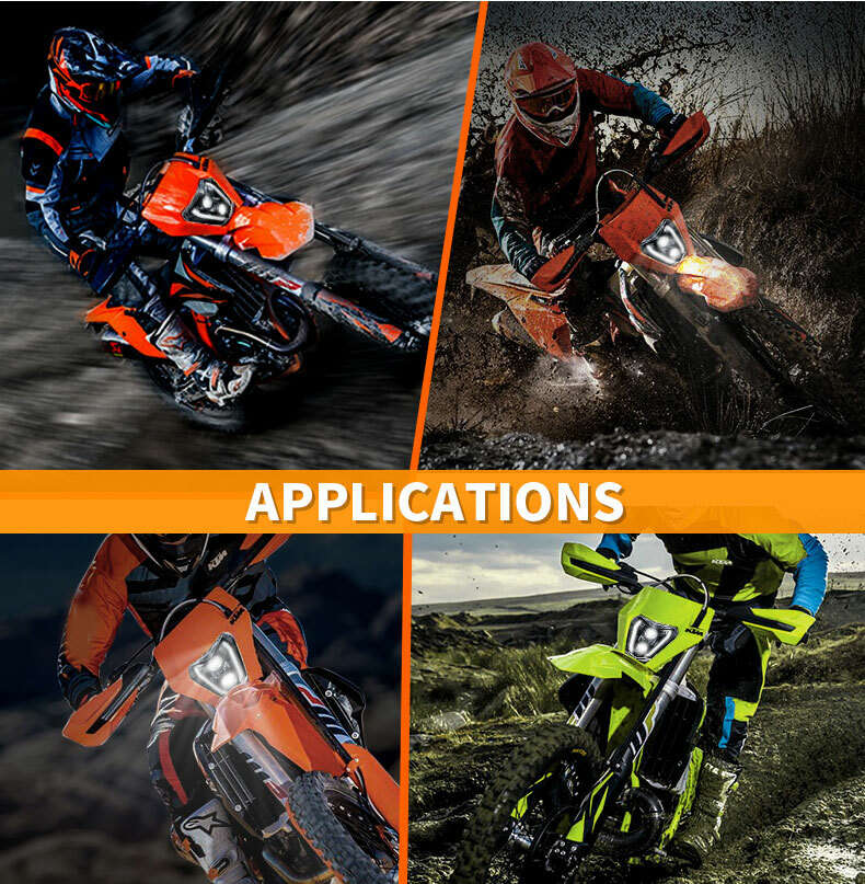 LED Headlight Hi/Lo Beam DRL For KTM 2017-2021 SMC-R 690 EXC XCW 250 350 500 450