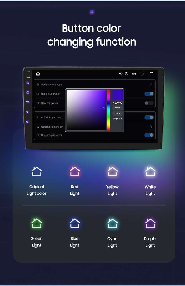 10.1" Car radio for Suzuki Swift 2005-2010 CarPlay GPS Navigation Android12 64GB