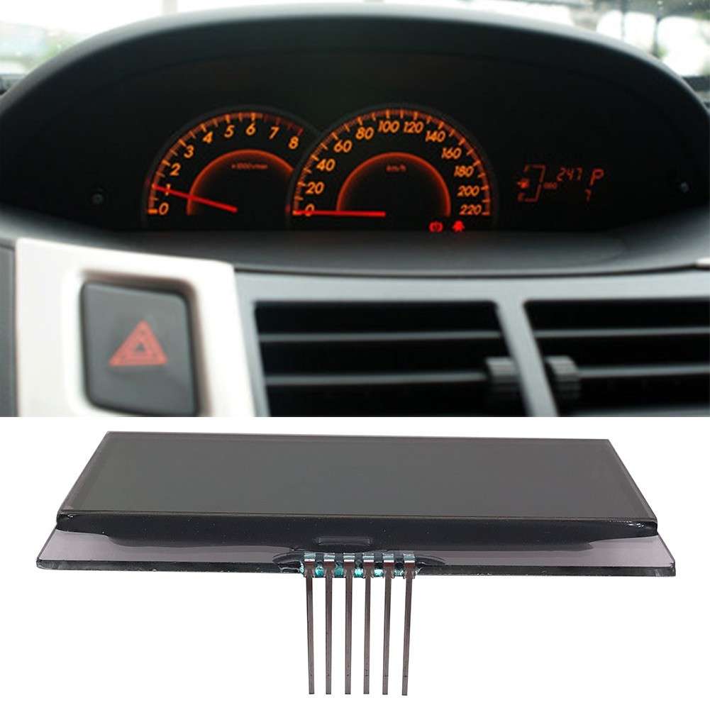 Instrument Cluster Dashboard LCD Display For Toyota For Yaris (2008-2011) Black