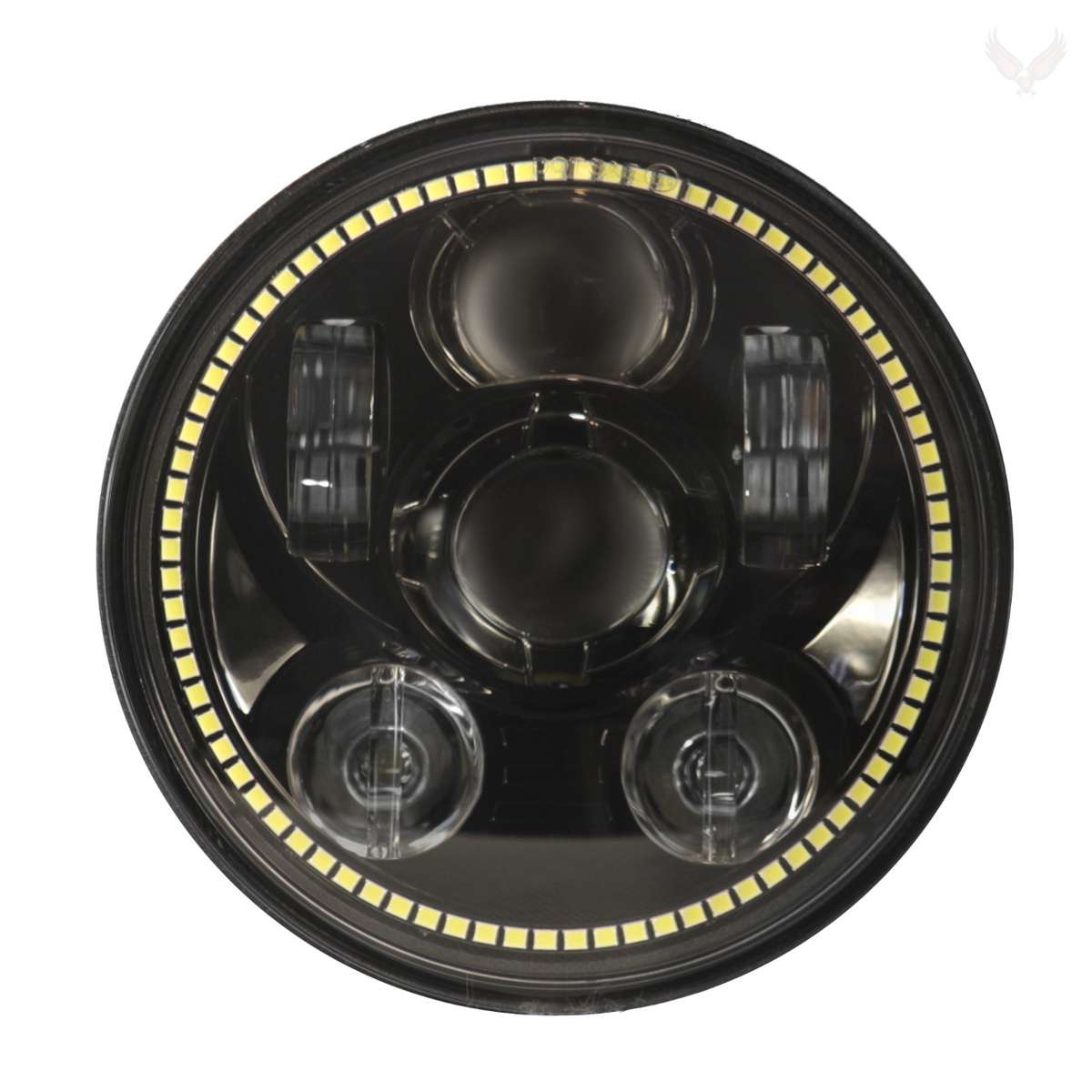 5 3/4inch LED Headlight with Halo DRL for Motorcycle Indian Scout 60 Bobber