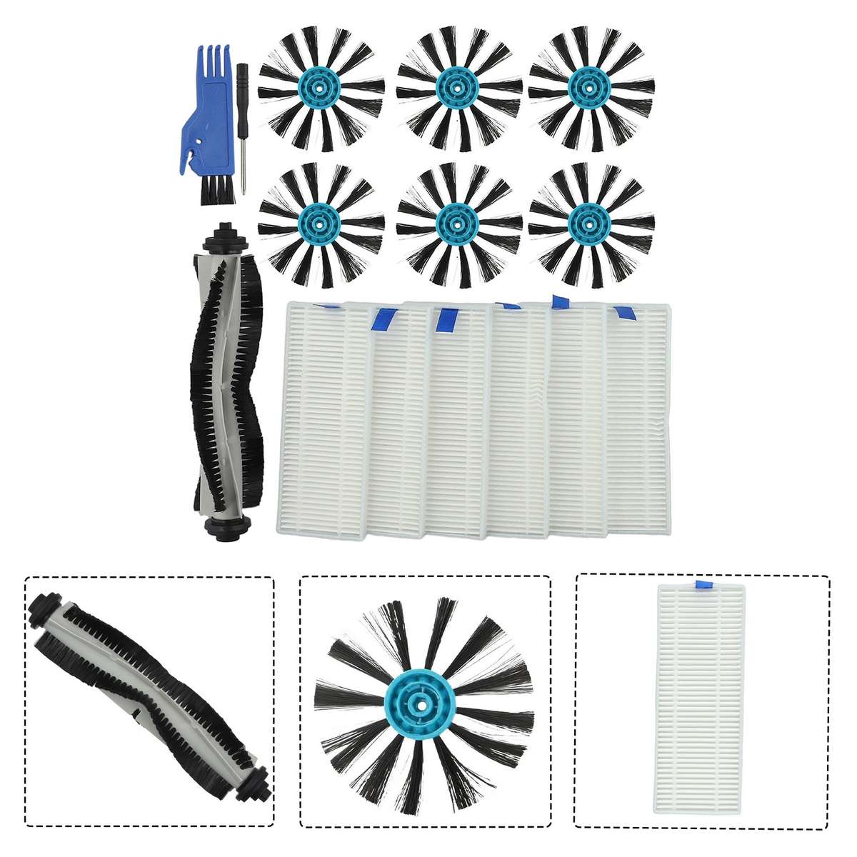 Robot Vacuum Parts For Bissell SpinWave Hard Floor Expert Wet Dry 3115