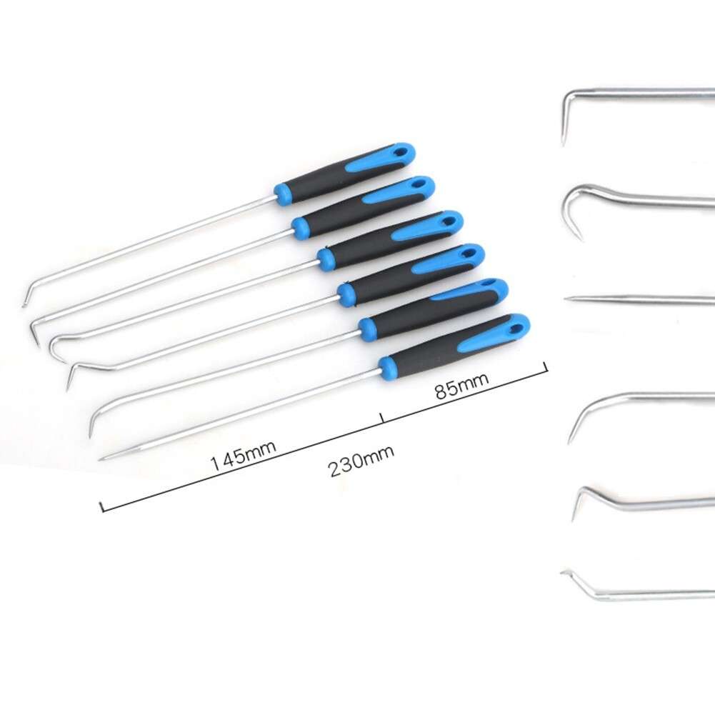 Blue Black Heavy Duty Hook And Pick Set Pcs Precision Automotive Pick Tool