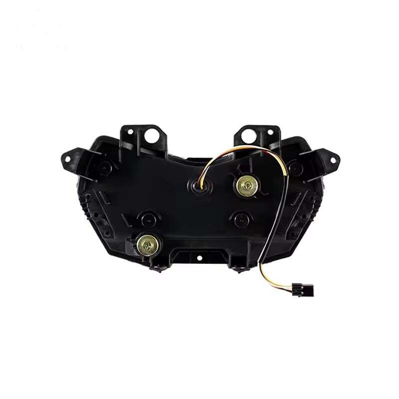 Black LED Headlight with Hi/Low Beam for Kawasaki Z900 Z400 Z650 2020+ Plug&Play