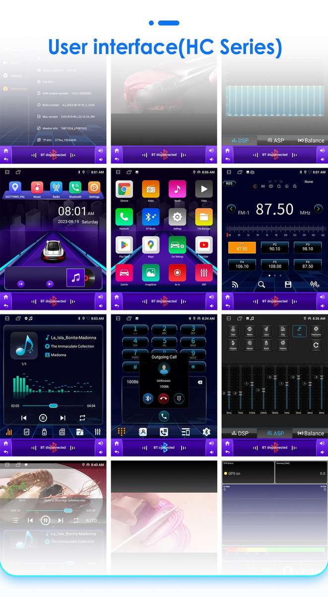 9.7" Screen For Honda Civic 2006-2011 CarPlay Stereo Radio 8Core Android 14 GPS