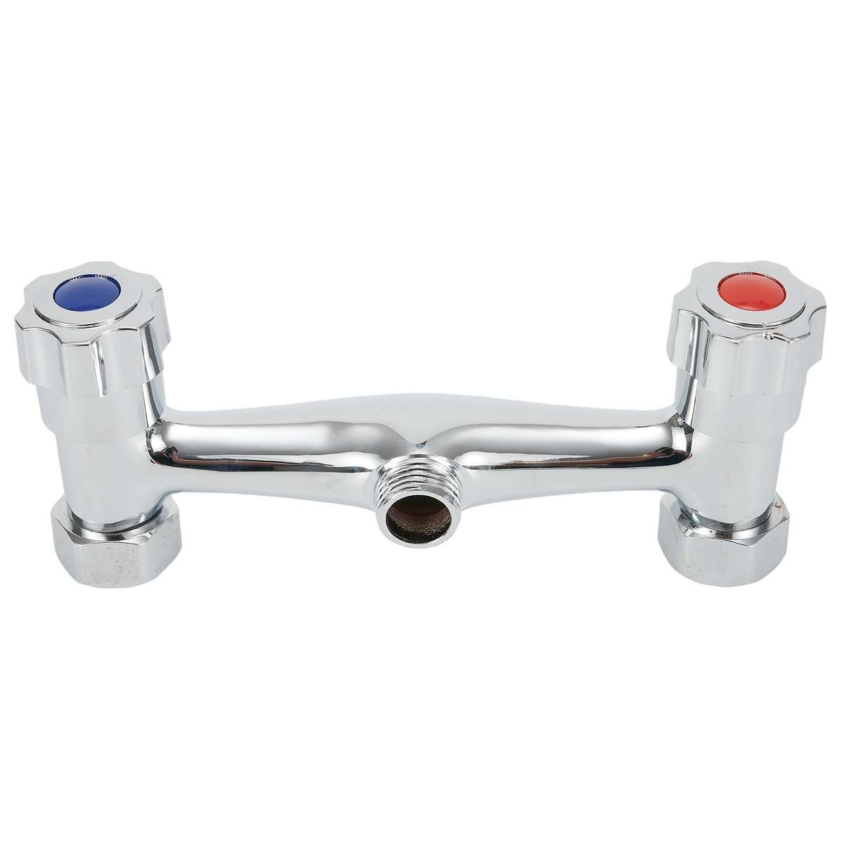 Shower Mixer Valve Valve Water Interface Anti-Reflux Bar Brass Chrome Finish