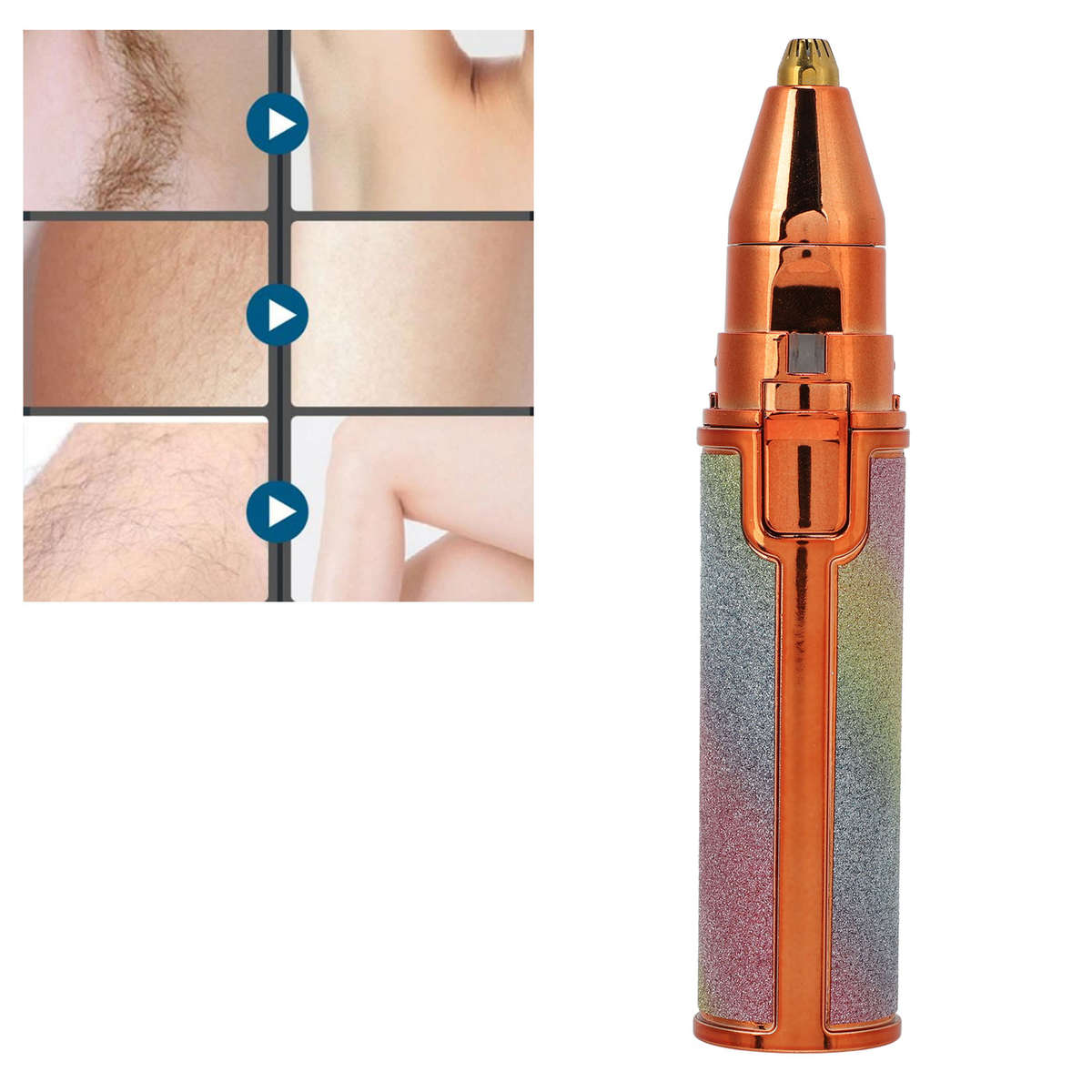 2 In 1 Facial Hair Remover Mini Multifunctiona