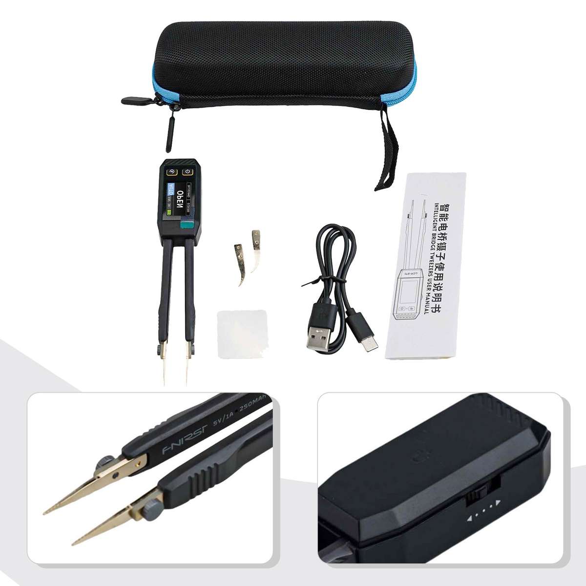LCR-ST1 Digital Bridge Meter High LCR Meter For Smart For SMD Tweezers
