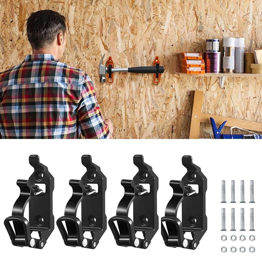 Reliable Wall Mounting Brackets For Shovel Convenient And Secure Storage