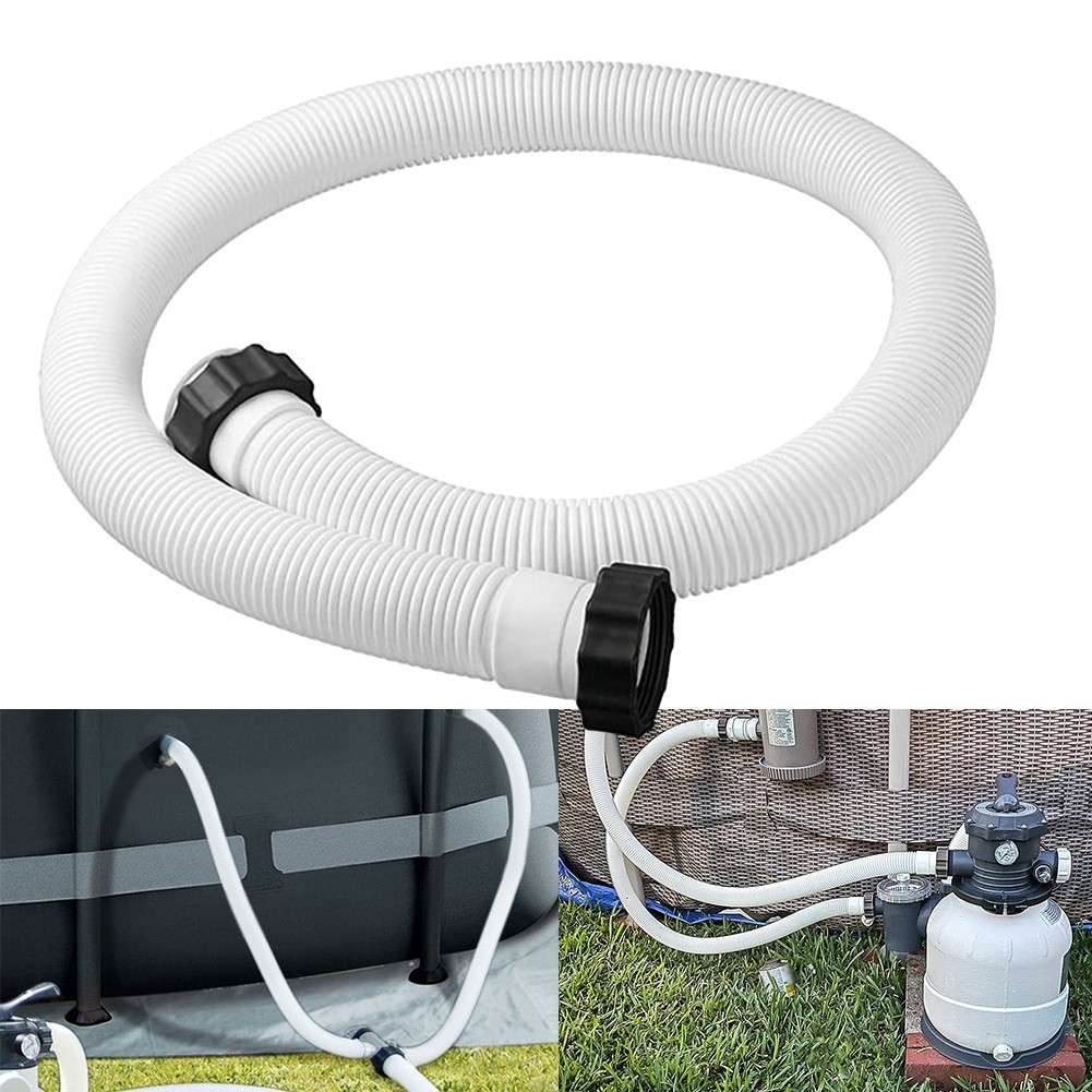 For Intex 1.5 Inch Diameter Water Pool Pump Replacement Hose 59 Inch Long Part