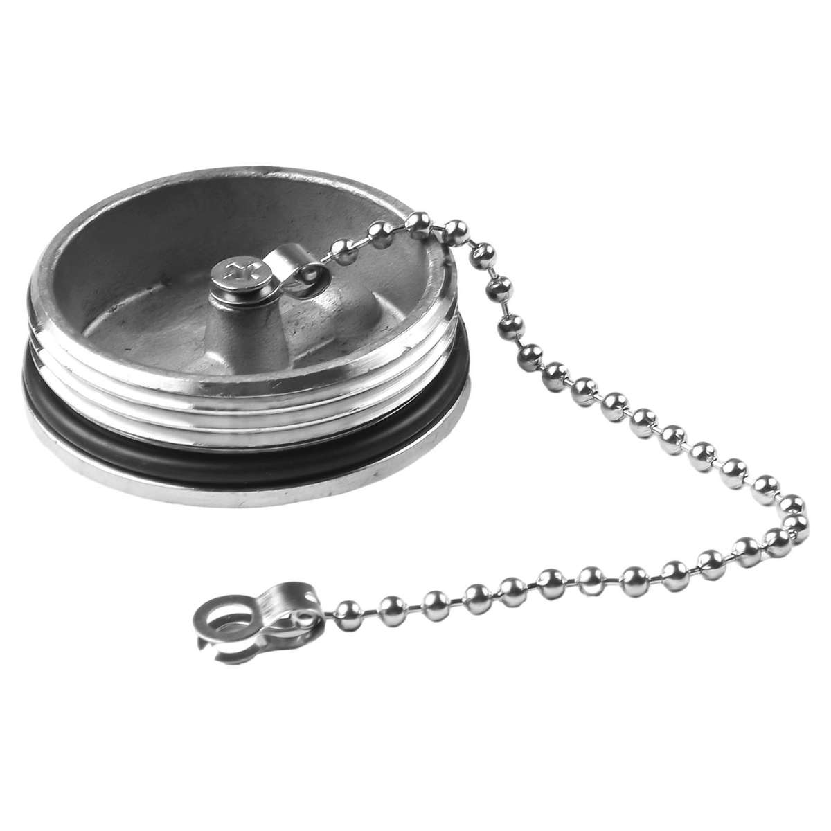 Boat-Deck Fill Cap 2 Inch 316 Stainless Steel Deck Fill Replacement Cap