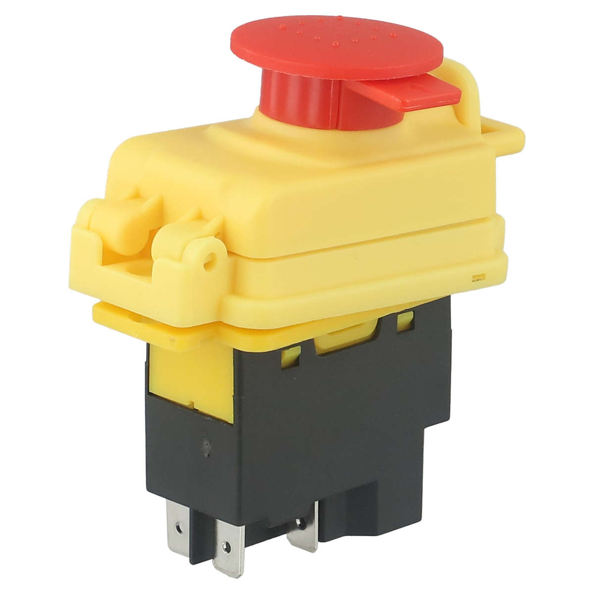 5Pin Electromagnetic Pushbutton Switch KJD17B For Safe Lathe Operation