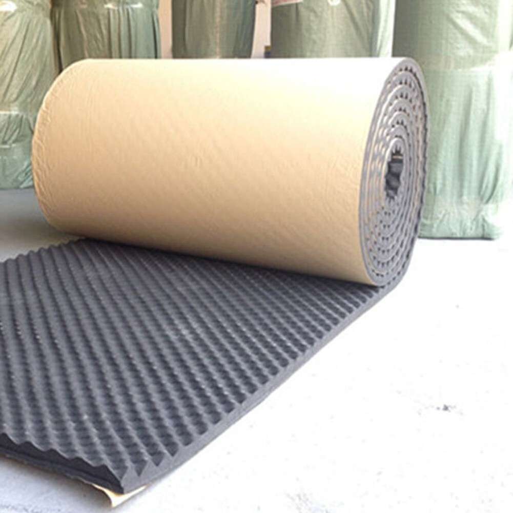 Acoustic Foam Insulation Wall Car Studio Sound-proof Dampening Pad 100*50cm