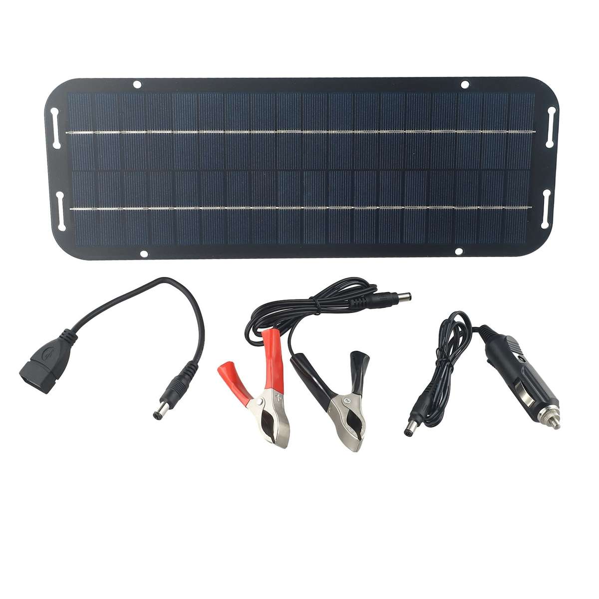 Reliable Performance 60W Solar Panel 12V Battery Charger For-Car-Van-Boat