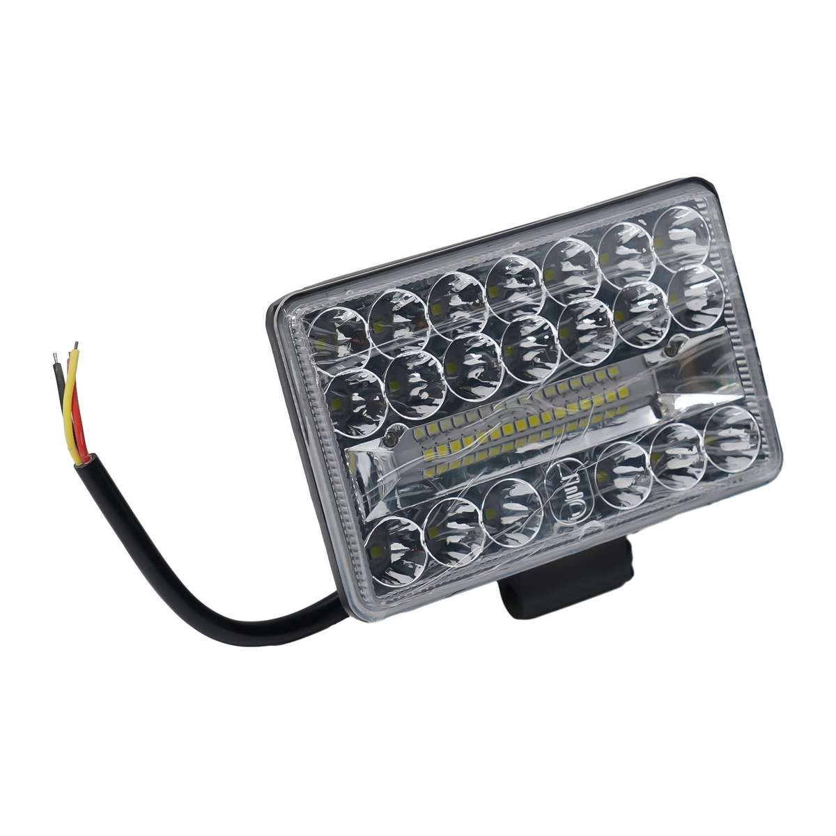 2Pcs 60W 3X5\\" Inch Chrome Rectangular LED Headlights Replacement/Hi