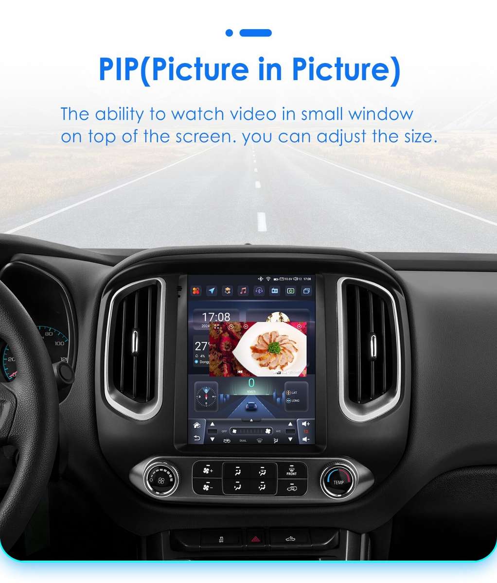 9.7'' For Chevrolet Colorado 2015-2019 GMC Canyon 8Core Android 13 Car Radio GPS